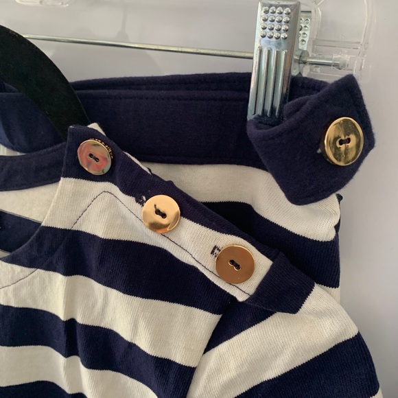 MDS Nautical Striped Skirt and Top - Picture 3 of 4